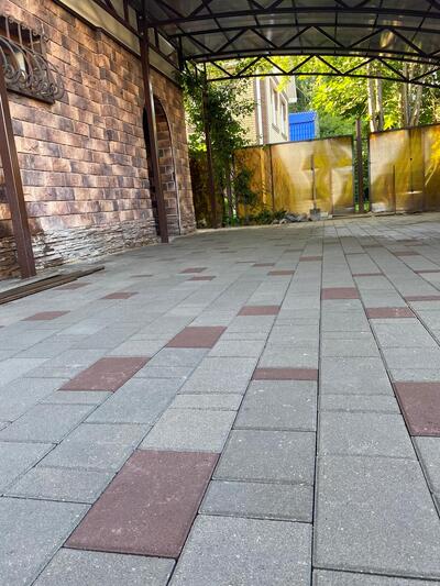 Укладка тротуарной плитки