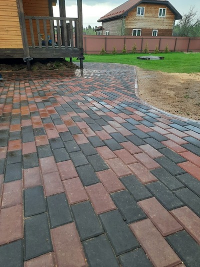 Тротуарная брусчатка 200х100х60 