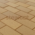 Тротуарная плитка Steingot Прямоугольник 200х100х60 Желтый (верхний прокрас, минифаска)
