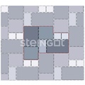 Тротуарная плитка Steingot Грандо Штайн Бронз 60 мм