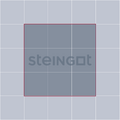 Тротуарная плитка Steingot Квадрат 300x300 Коричневый 80 мм