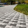 Тротуарная плитка Steingot Катушка без фаски Серая 80 мм