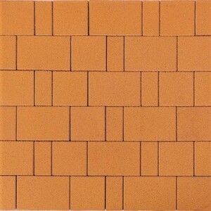 Тротуарная плитка Новый город 240/160/80х160х60 оранжевый