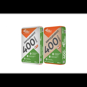 Цемент Евроцемент М400 Д20 ЦЕМ II А-Ш 32,5